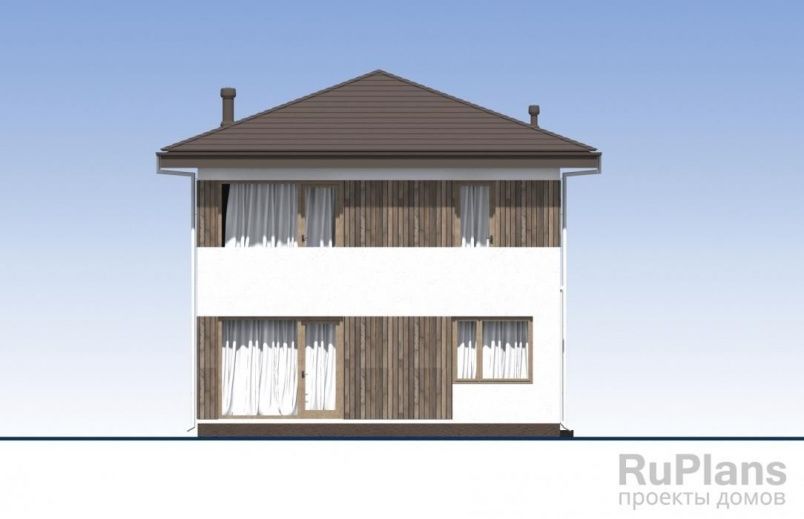 Проект блочного дома №95 на заказ