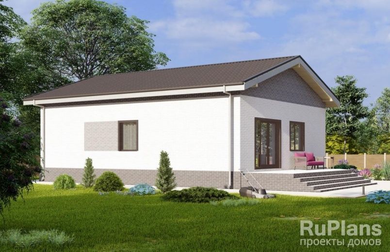 Проект кирпичного дома №591 на заказ