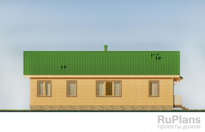 Проект каркасного дома №902 на заказ