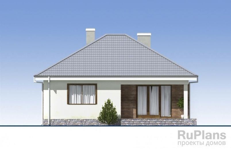 Проект блочного дома №601 на заказ