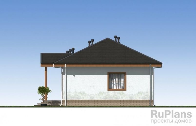 Проект каркасного дома №247 на заказ