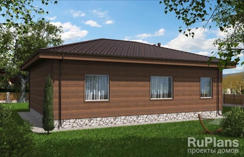 Проект каркасного дома №577 на заказ