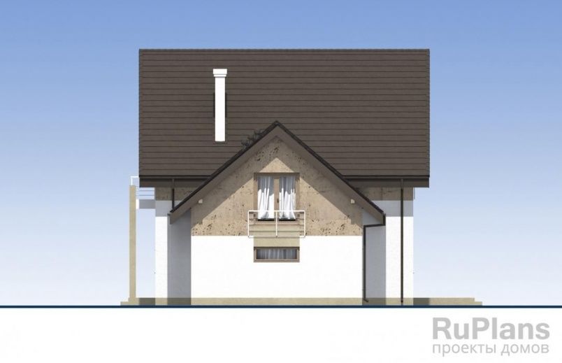 Проект кирпичного дома №515 на заказ