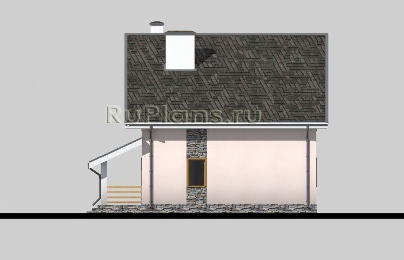 Проект блочного дома №45 на заказ