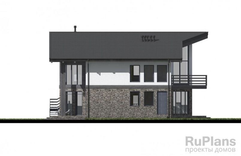 Проект блочного дома №89 на заказ