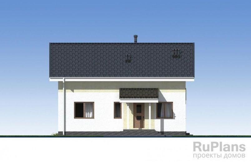 Проект кирпичного дома №549 на заказ