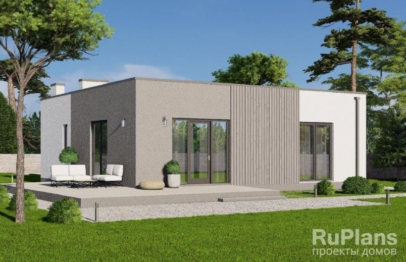 Проект кирпичного дома №594 на заказ