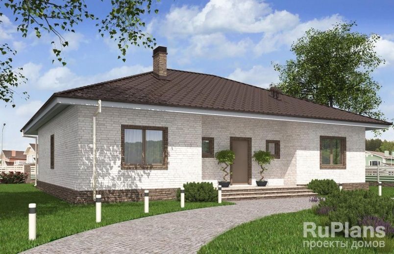 Проект блочного дома №5 на заказ