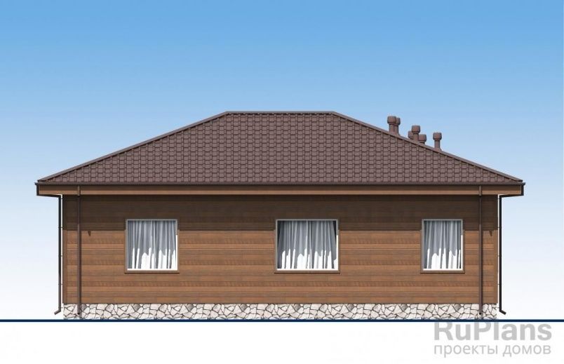 Проект каркасного дома №577 на заказ