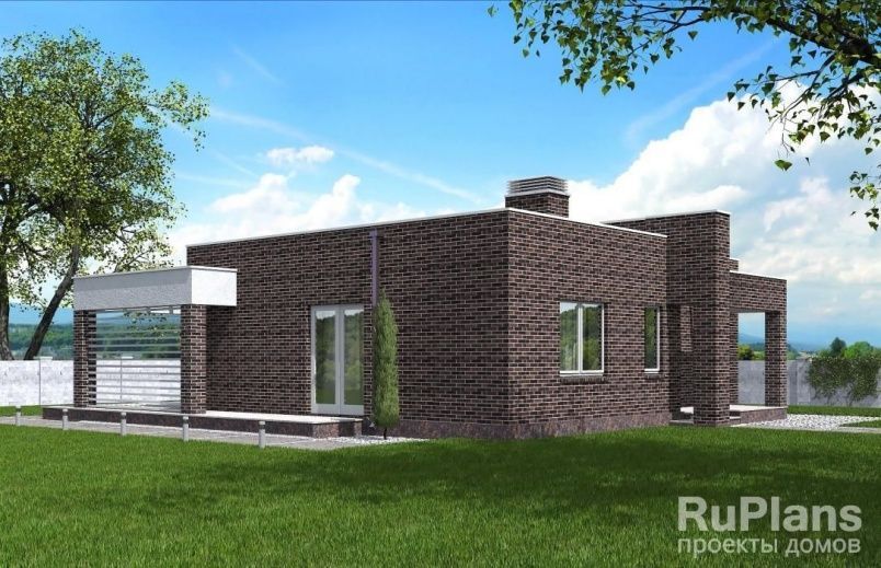 Проект кирпичного дома №532 на заказ