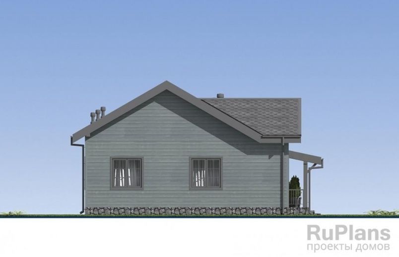 Проект каркасного дома №575 на заказ