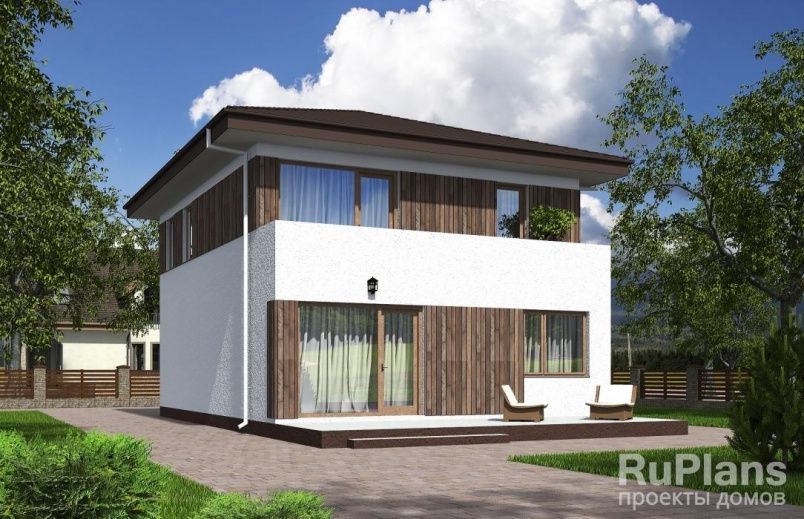 Проект блочного дома №95 на заказ