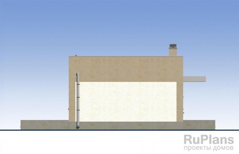 Проект блочного дома №456 на заказ