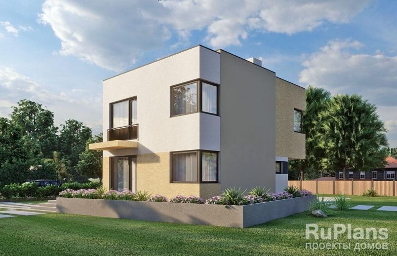 Проект блочного дома №551 на заказ