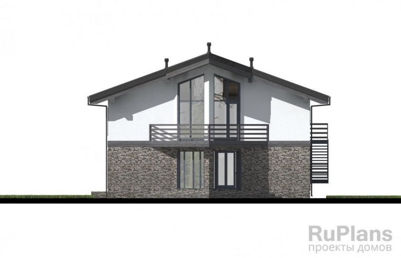 Проект блочного дома №89 на заказ