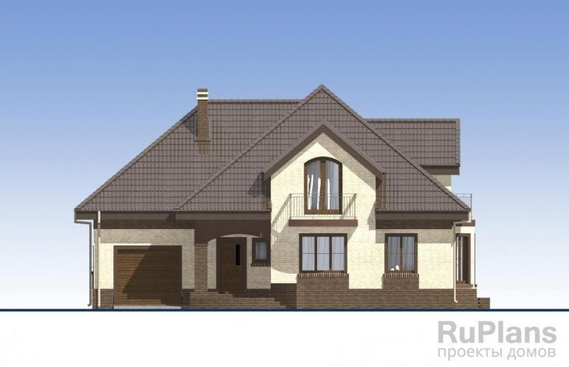 Проект блочного дома №494 на заказ