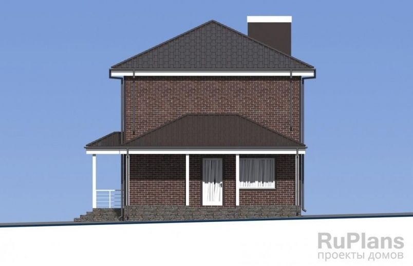 Проект блочного дома №61 на заказ