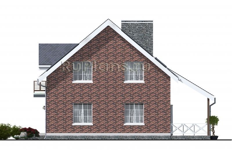 Проект блочного дома №897 на заказ