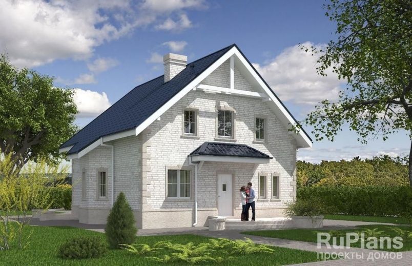 Проект кирпичного дома №556 на заказ