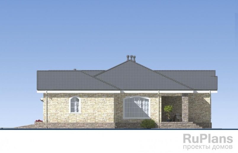 Проект каркасного дома №111 на заказ