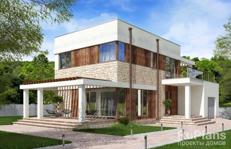 Проект блочного дома №69 на заказ