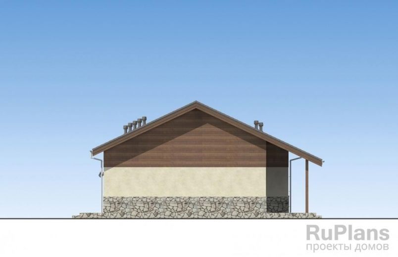 Проект каркасного дома №188 на заказ