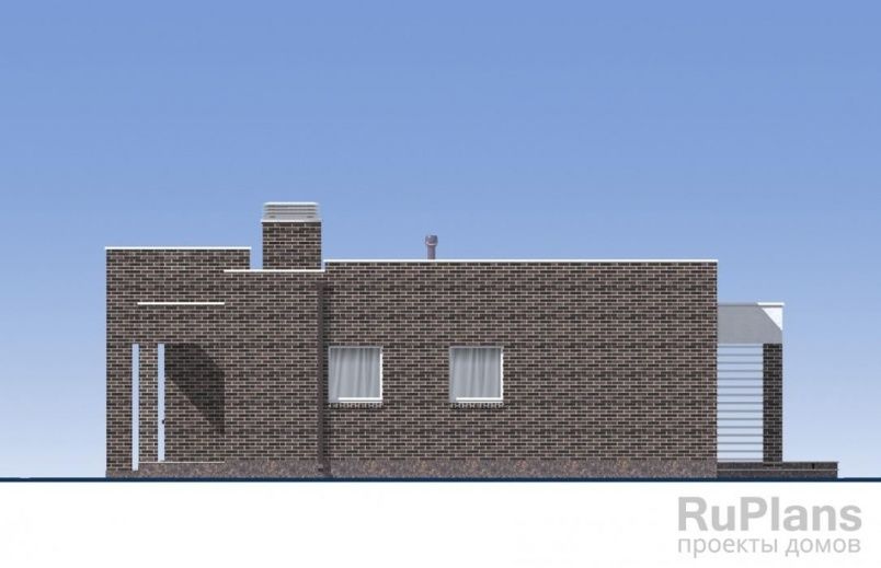 Проект кирпичного дома №532 на заказ