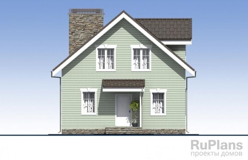 Проект блочного дома №159 на заказ