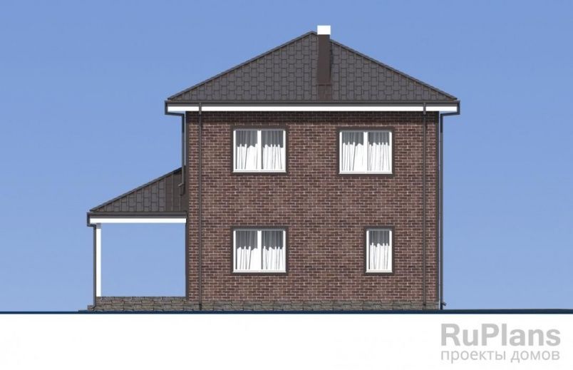 Проект блочного дома №61 на заказ