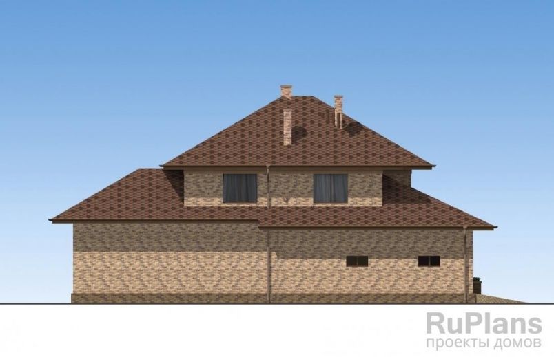 Проект кирпичного дома №511 на заказ