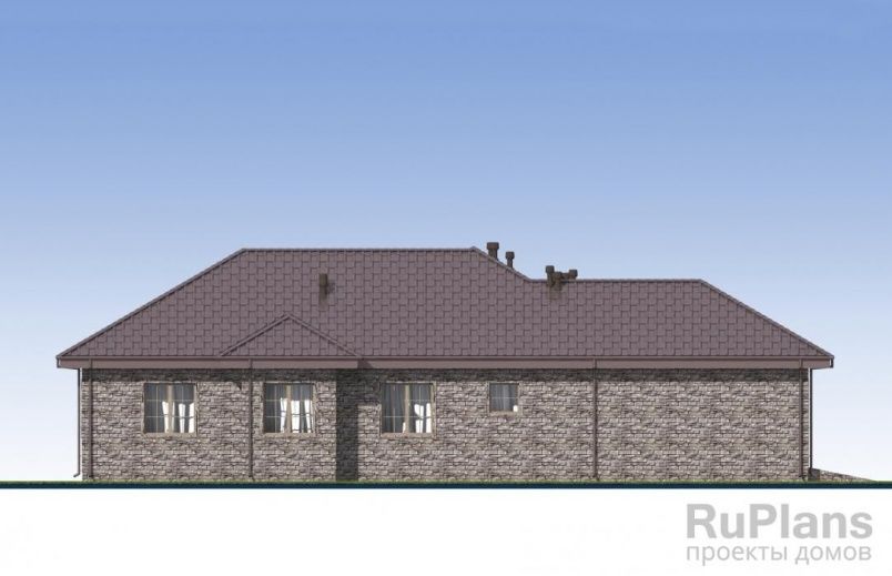 Проект каркасного дома №645 на заказ