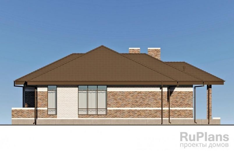 Проект блочного дома №335 на заказ