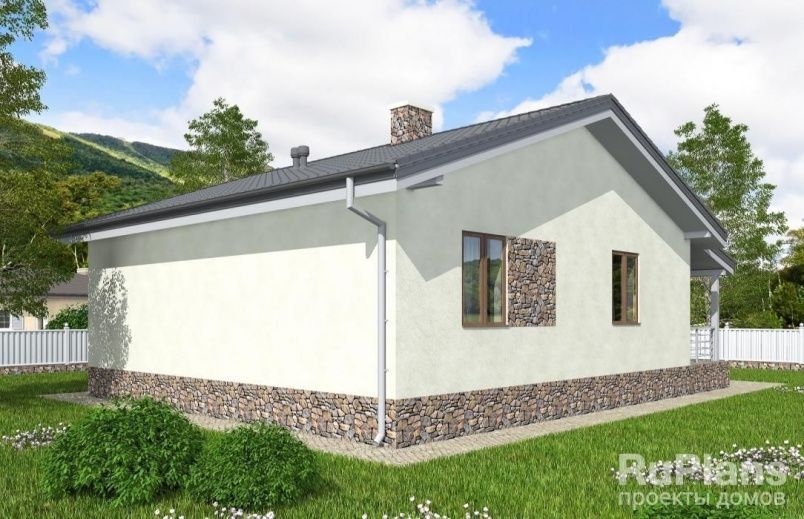 Проект блочного дома №147 на заказ