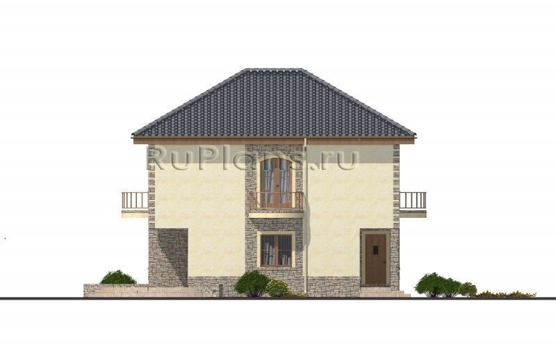 Проект кирпичного дома №389 на заказ