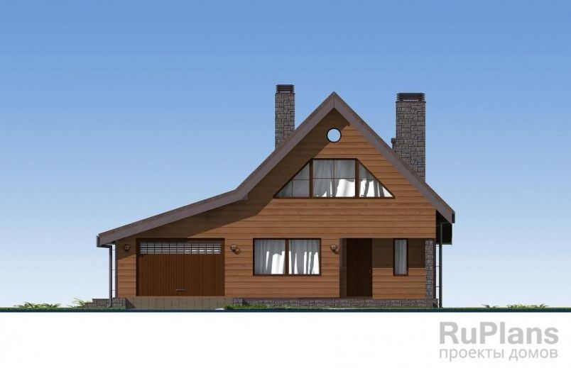 Проект блочного дома №364 на заказ