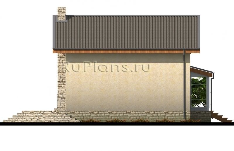 Проект каркасного дома №503 на заказ