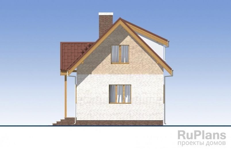 Проект блочного дома №248 на заказ