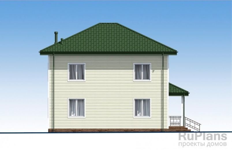 Проект кирпичного дома №582 на заказ