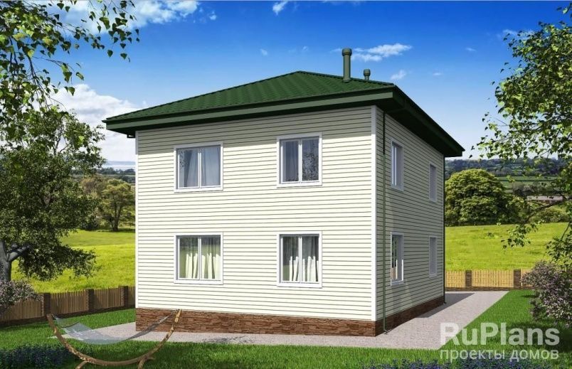 Проект кирпичного дома №582 на заказ