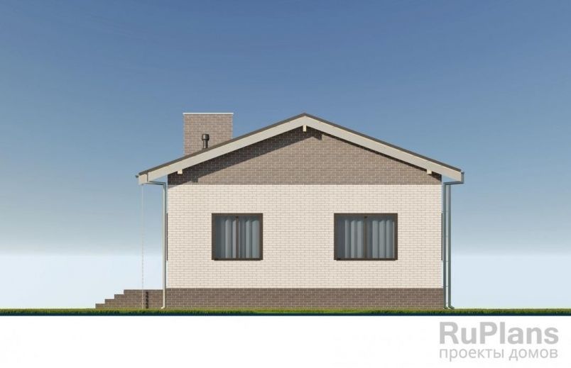 Проект кирпичного дома №591 на заказ