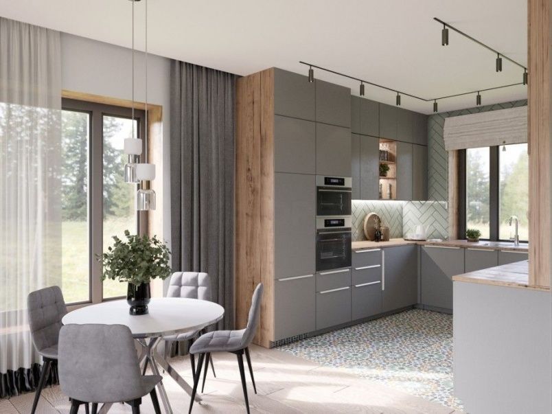 Проект кирпичного дома №601 на заказ