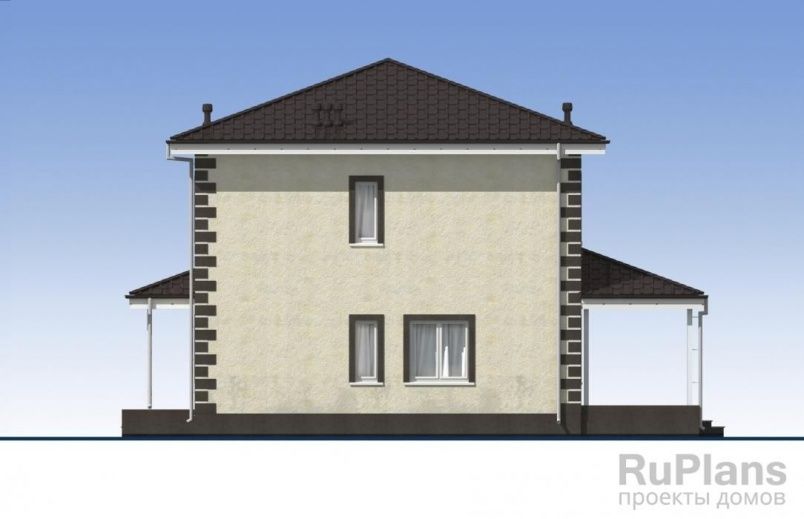 Проект блочного дома №38 на заказ