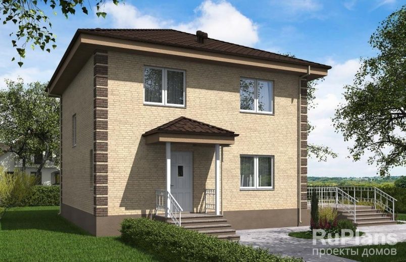 Проект блочного дома №327 на заказ