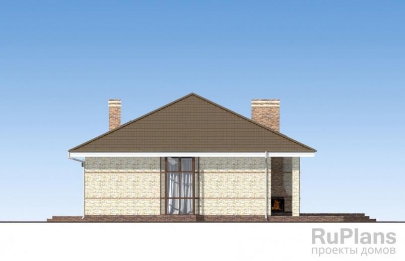 Проект кирпичного дома №333 на заказ