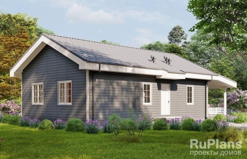 Проект каркасного дома №732 на заказ