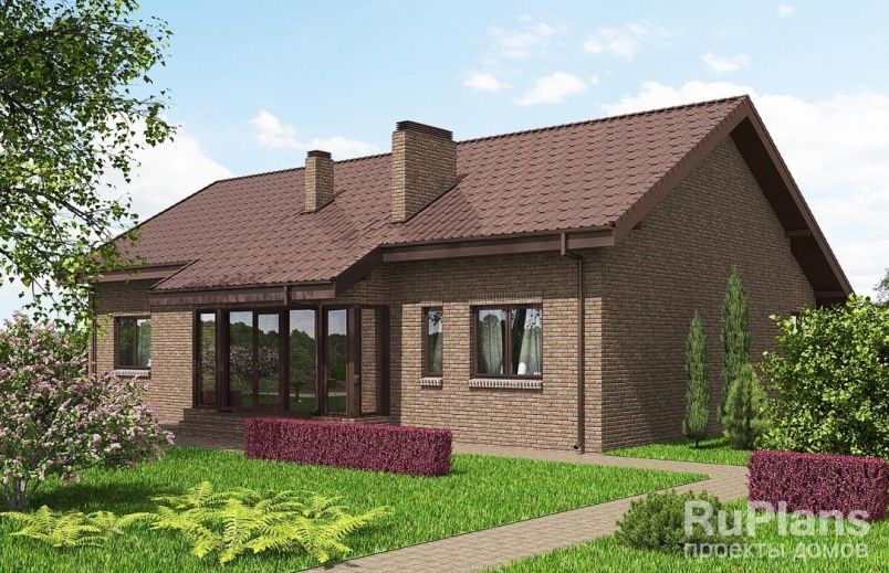 Проект блочного дома №564 на заказ