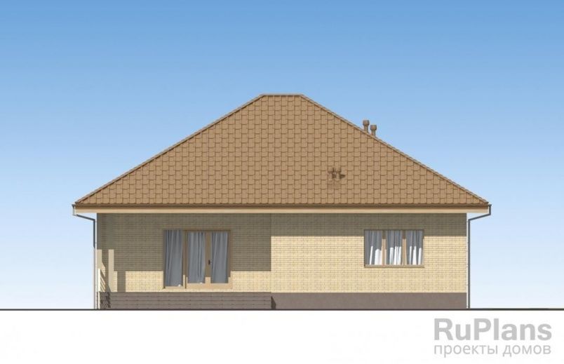 Проект кирпичного дома №353 на заказ