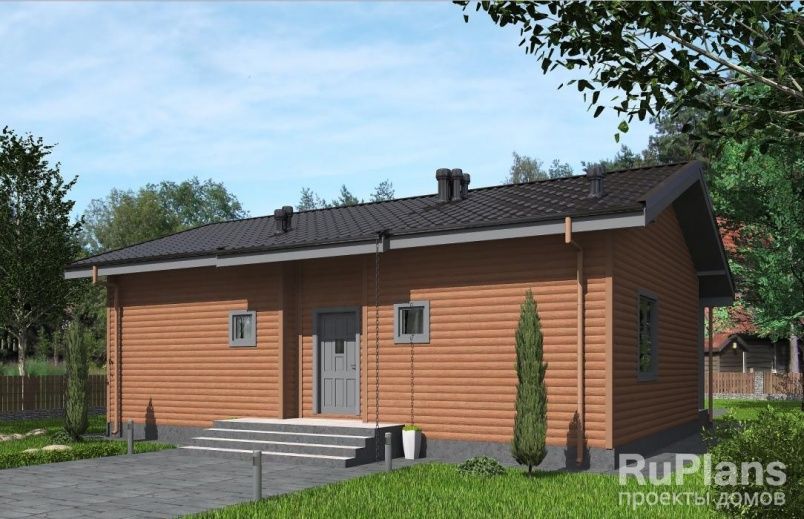 Проект каркасного дома №765 на заказ