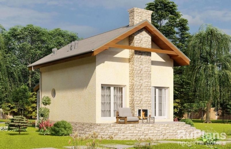 Проект каркасного дома №503 на заказ