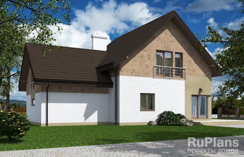 Проект кирпичного дома №515 на заказ